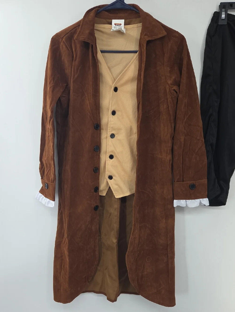 Children's Colonial Gentleman Costume (Socks Not Included) Ben Franklin Wig